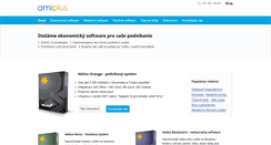 Desktop Screenshot of amiplus.sk